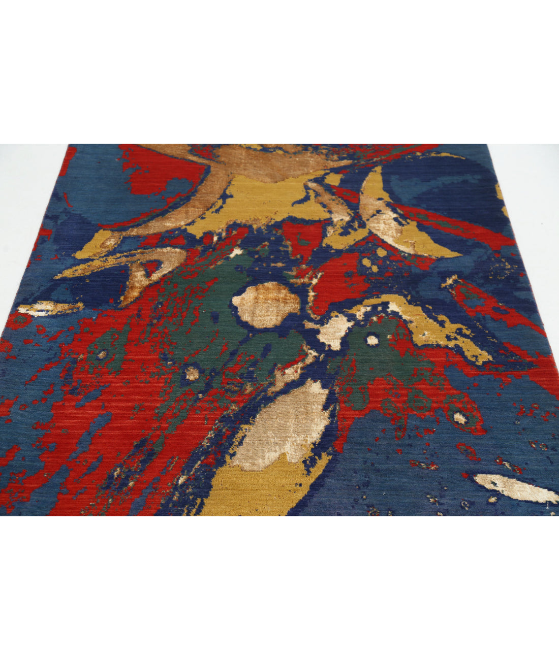 Alfombra de lana Dhanak - 4'0'' x 5'10''