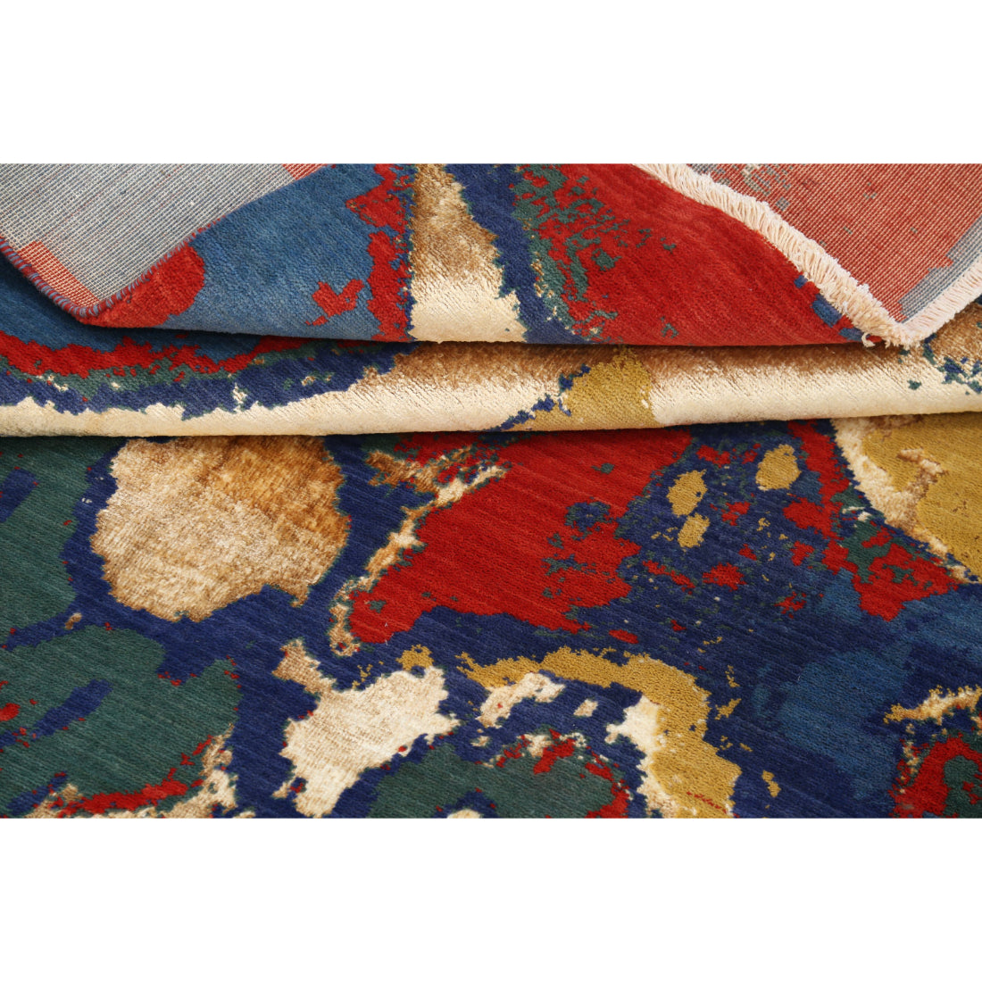 Alfombra de lana Dhanak - 4'0'' x 5'10''