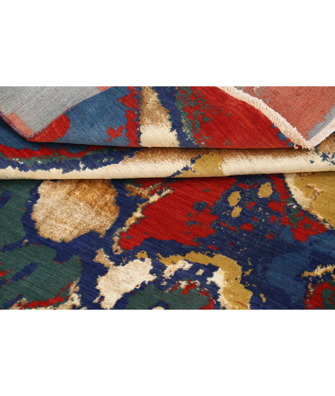 Alfombra de lana Dhanak - 4'0'' x 5'10''