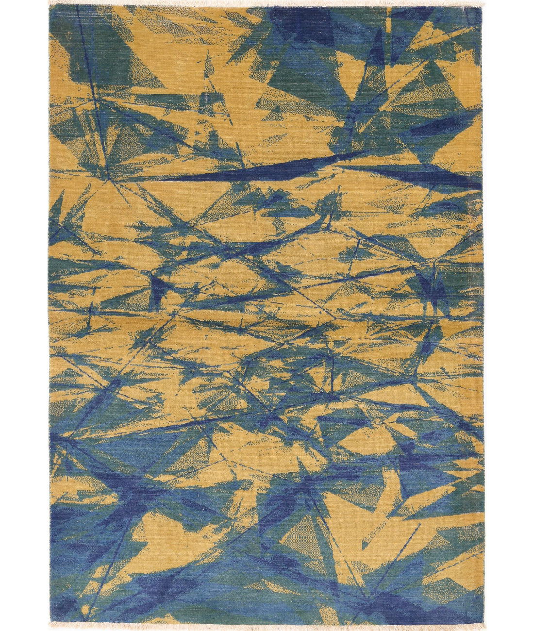 Dhanak Wool Rug - 4'0'' x 5'10''