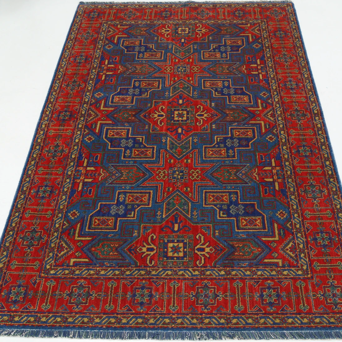 Gulshan Wool & Bamboo Silk Rug - 3'10'' x 6'0''