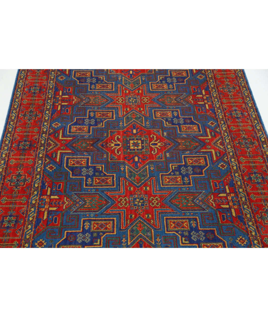 Gulshan Wool & Bamboo Silk Rug - 3'10'' x 6'0''