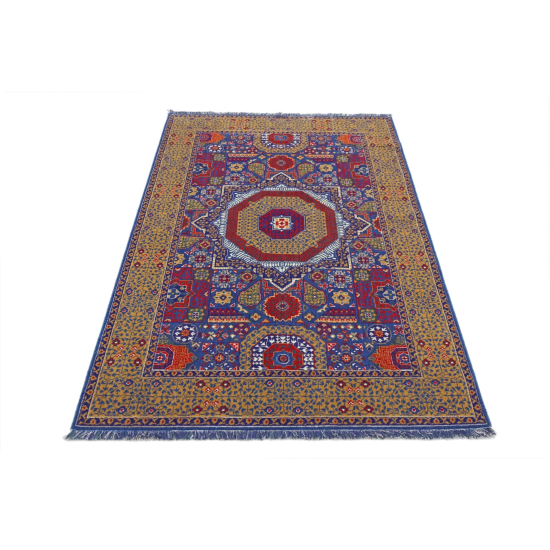 Gulshan Wool & Bamboo Silk Rug - 3'10'' x 6'0''
