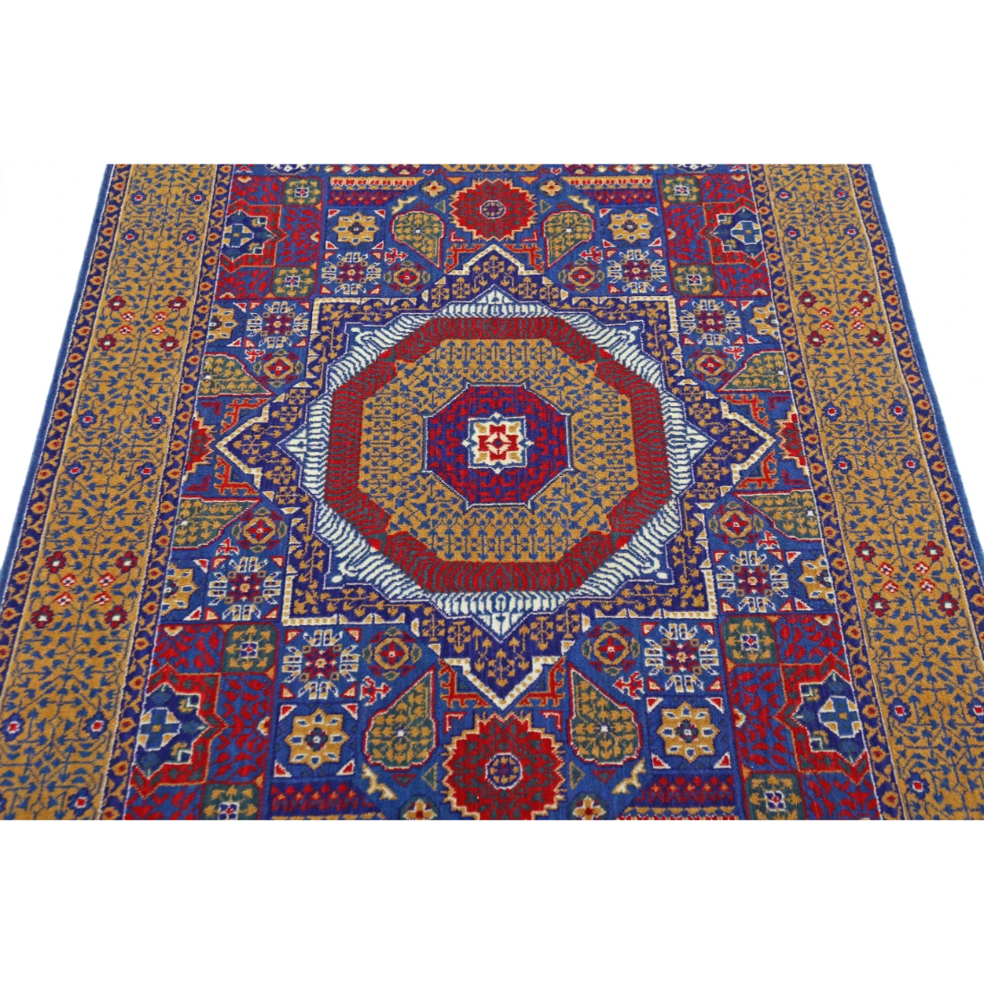 Gulshan Wool & Bamboo Silk Rug - 3'10'' x 6'0''