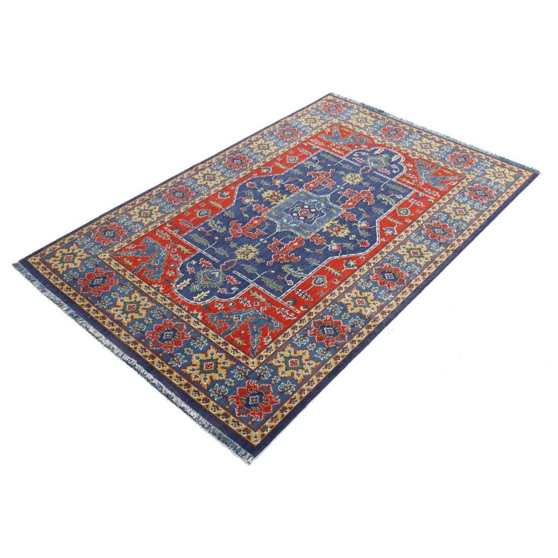 Gulshan Wool & Bamboo Silk Rug - 3'10'' x 6'1''