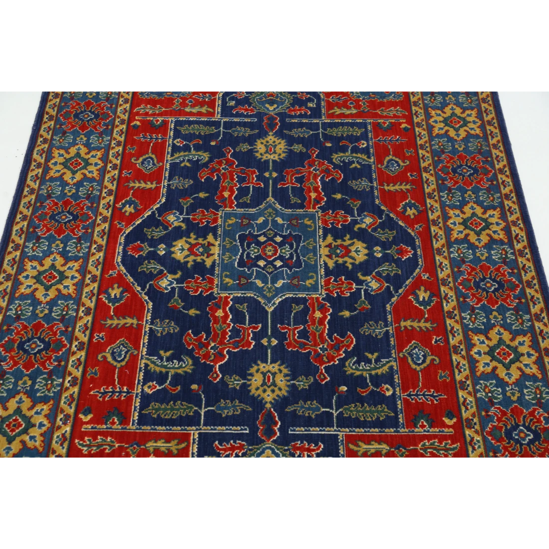 Gulshan Wool & Bamboo Silk Rug - 3'10'' x 6'1''