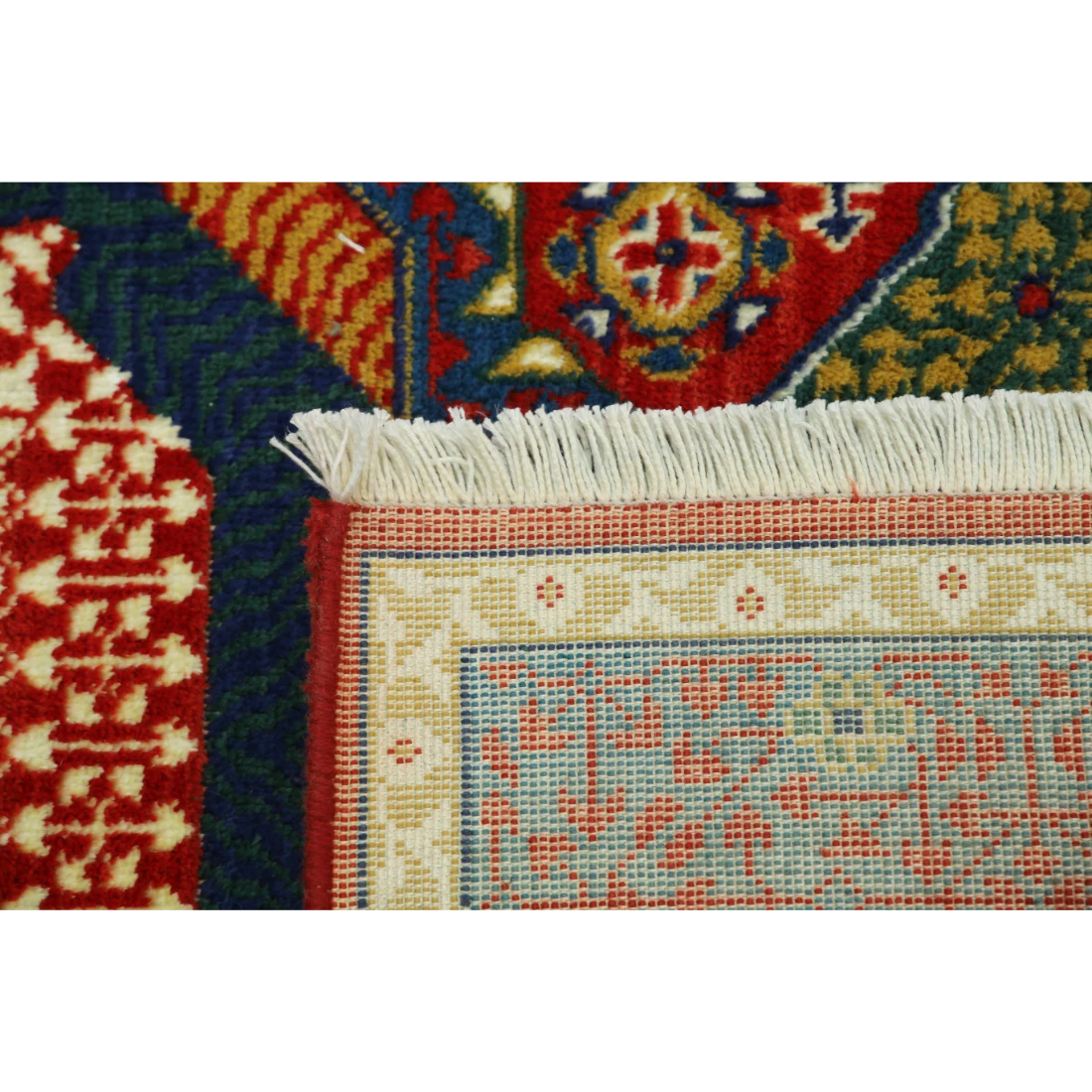 Gulshan Wool & Bamboo Silk Rug - 4'0'' x 5'10''