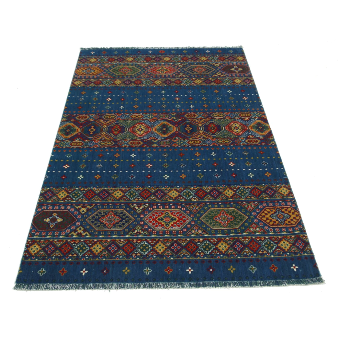 Gulshan Wool & Bamboo Silk Rug - 3'10'' x 6'0''