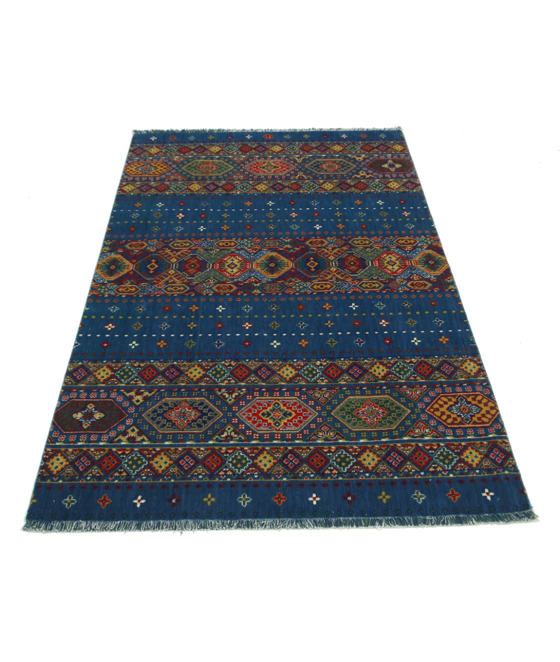 Gulshan Wool & Bamboo Silk Rug - 3'10'' x 6'0''