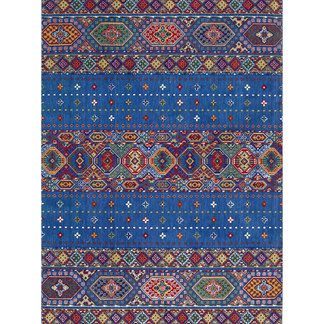 Gulshan Wool & Bamboo Silk Rug - 3'10'' x 6'0''