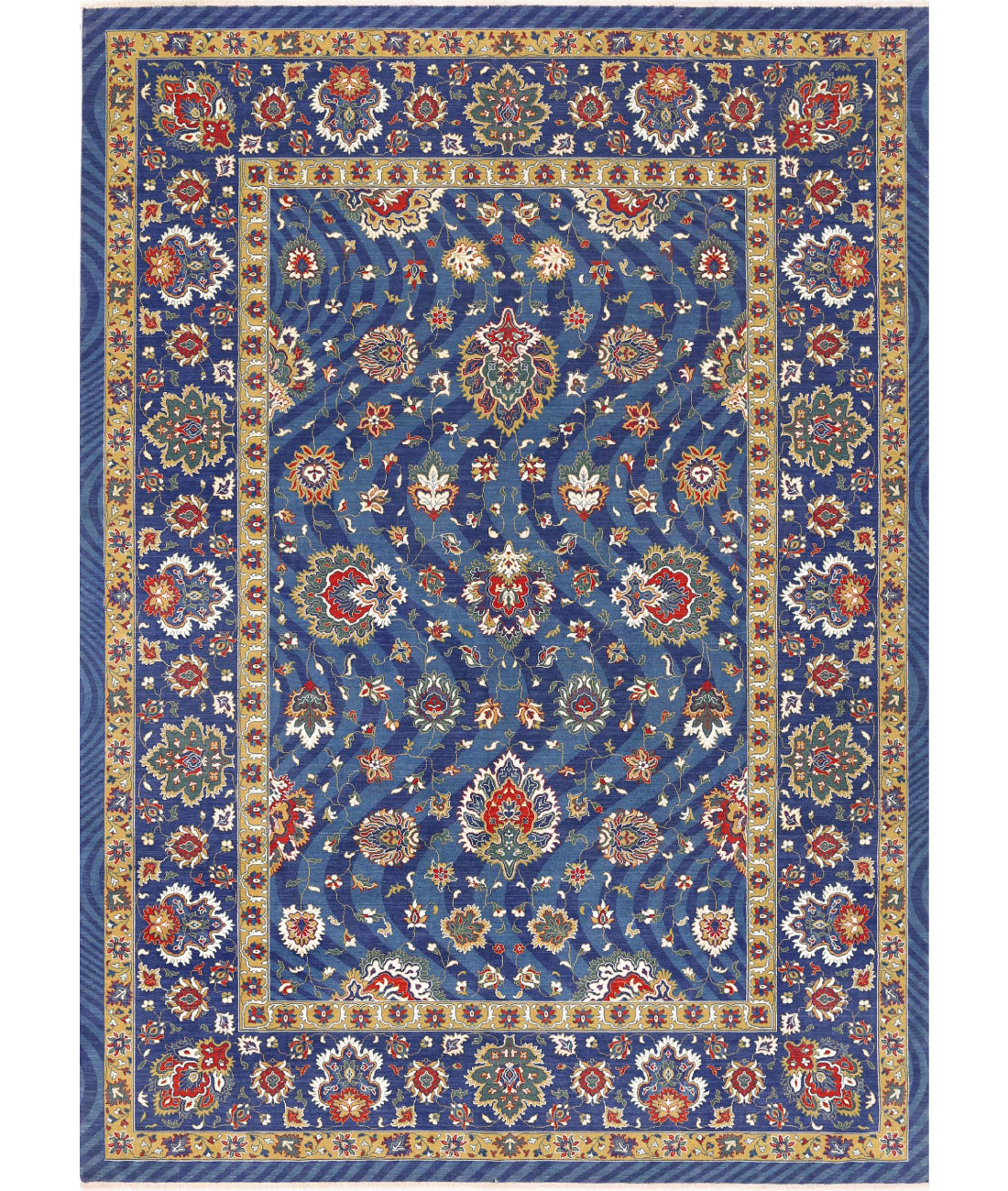 Gulshan Wool &amp; Bamboo Silk Rug - 8&#39;10&#39;&#39; x 12&#39;4&#39;&#39;