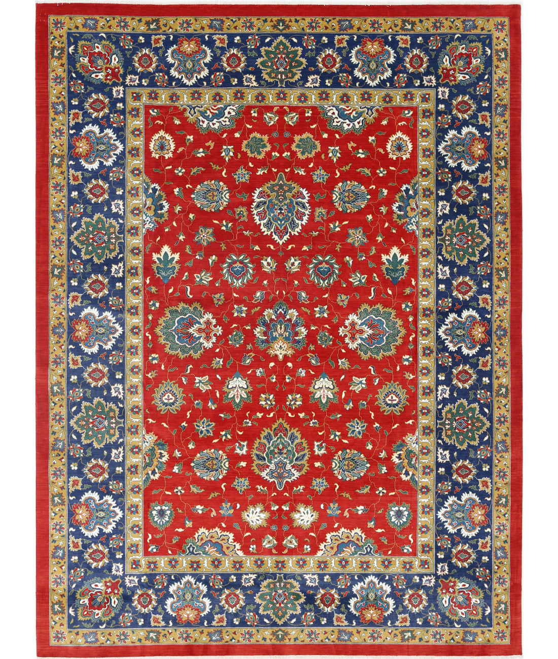 Gulshan Wool & Bamboo Silk Rug - 8'10'' x 12'3''
