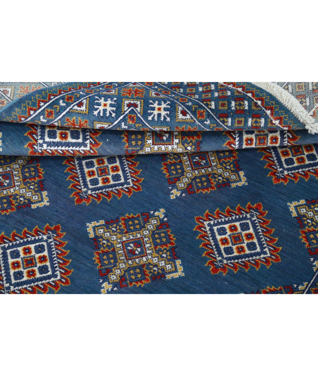Alfombra Gulshan de lana y seda de bambú - 3'11'' x 6'0''