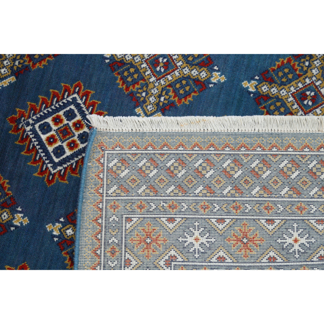 Alfombra Gulshan de lana y seda de bambú - 3'11'' x 6'0''