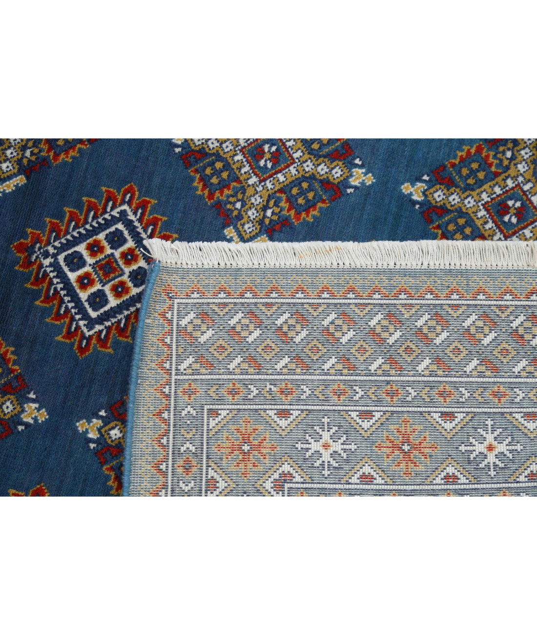 Alfombra Gulshan de lana y seda de bambú - 3'11'' x 6'0''