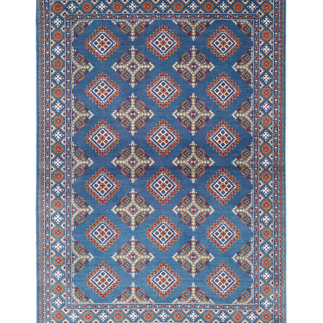 Alfombra Gulshan de lana y seda de bambú - 3'11'' x 6'0''