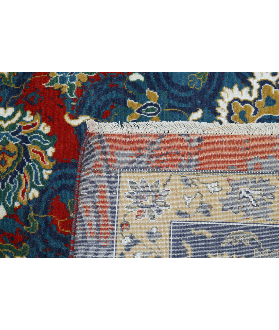 Gulshan Wool & Bamboo Silk Rug - 8'10'' x 12'2''