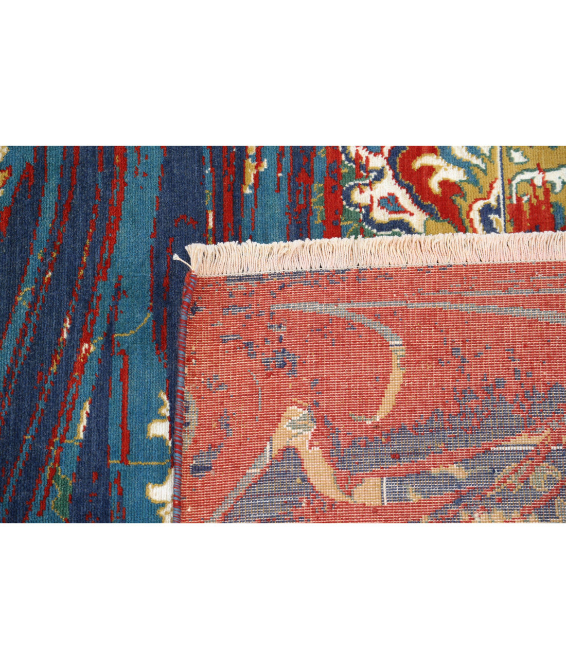 Gulshan Wool & Bamboo Silk Rug - 8'10'' x 12'3''