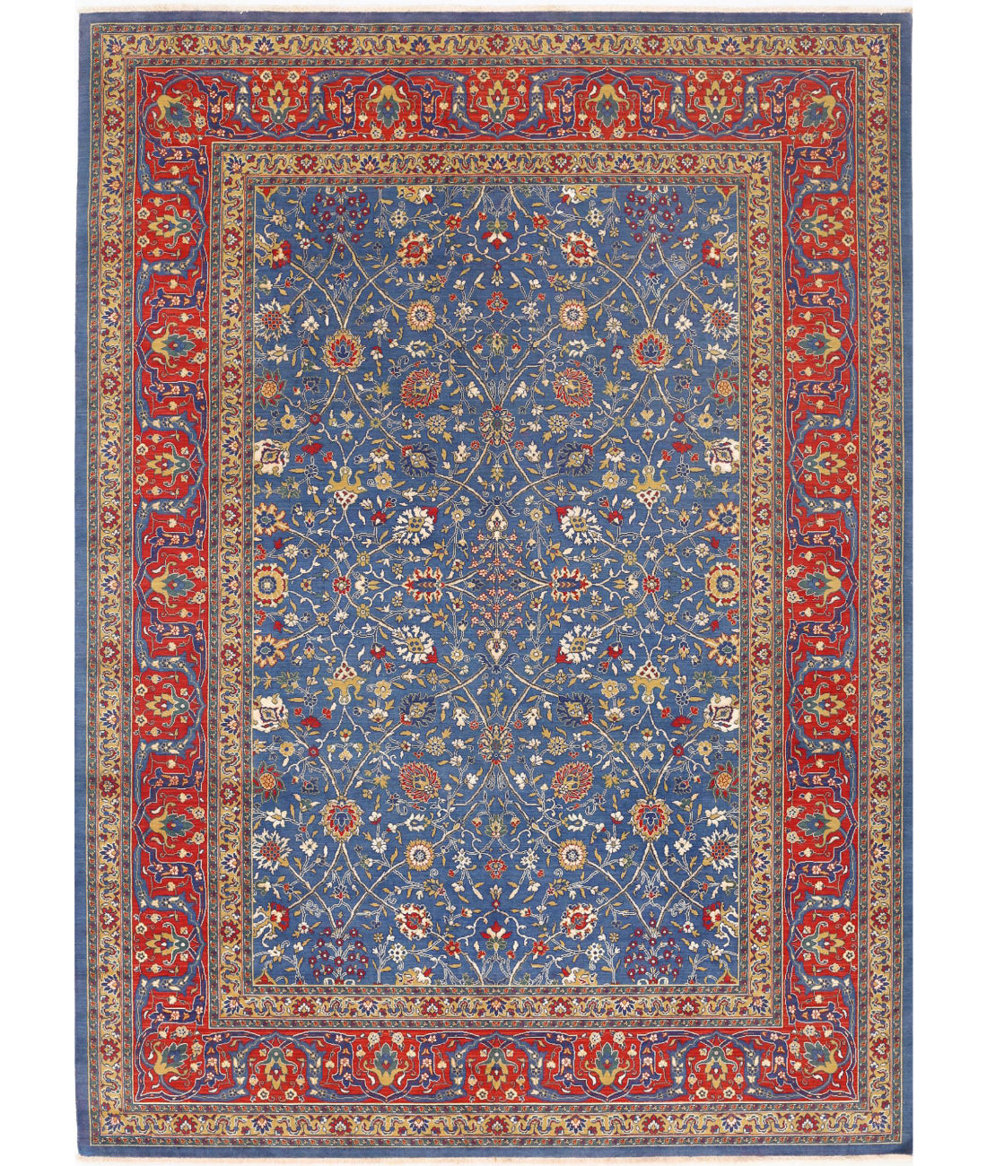 Gulshan Wool & Bamboo Silk Rug - 8'10'' x 12'2''
