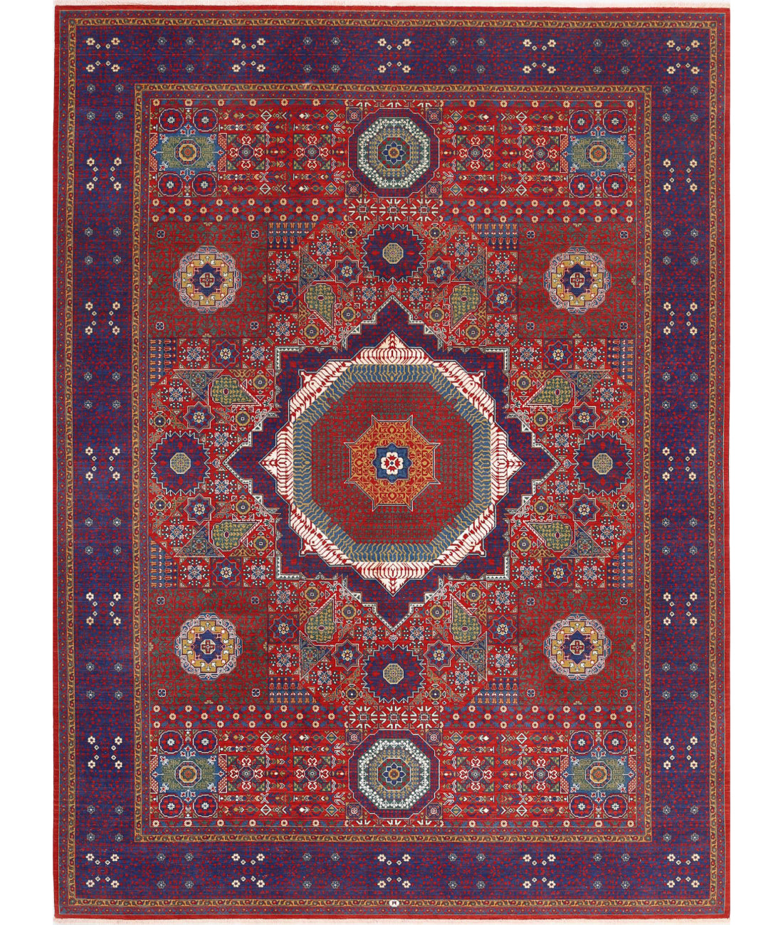 Gulshan Wool & Bamboo Silk Rug - 8'10'' x 11'11''