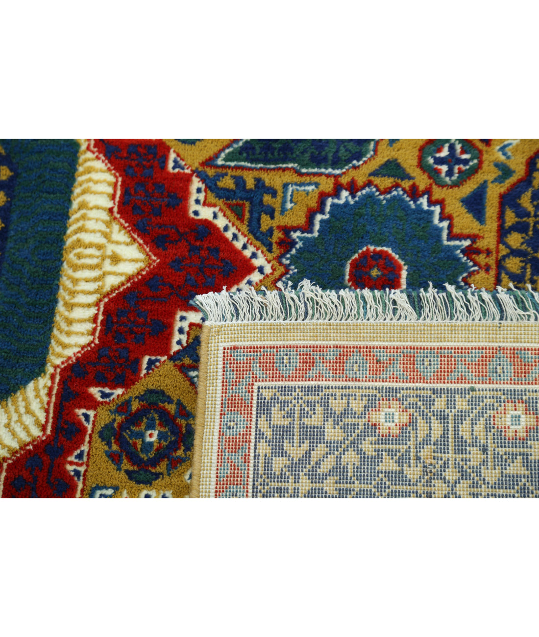 Gulshan Wool & Bamboo Silk Rug - 3'10'' x 6'0''