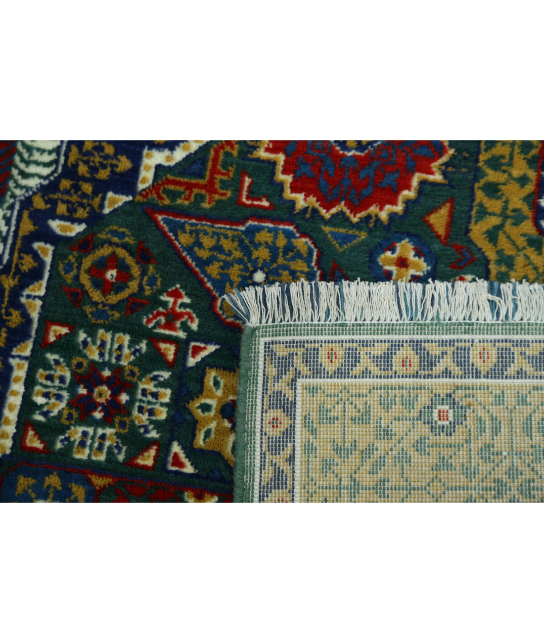 Gulshan Wool & Bamboo Silk Rug - 3'10'' x 6'0''