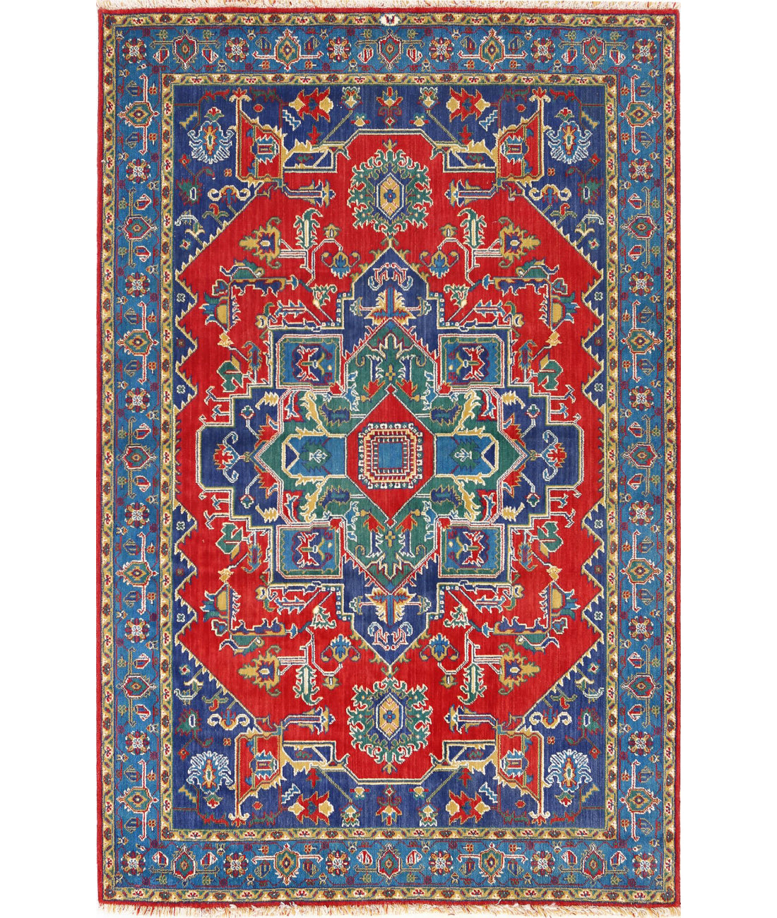 Gulshan Wool & Bamboo Silk Rug - 3'10'' x 6'0''