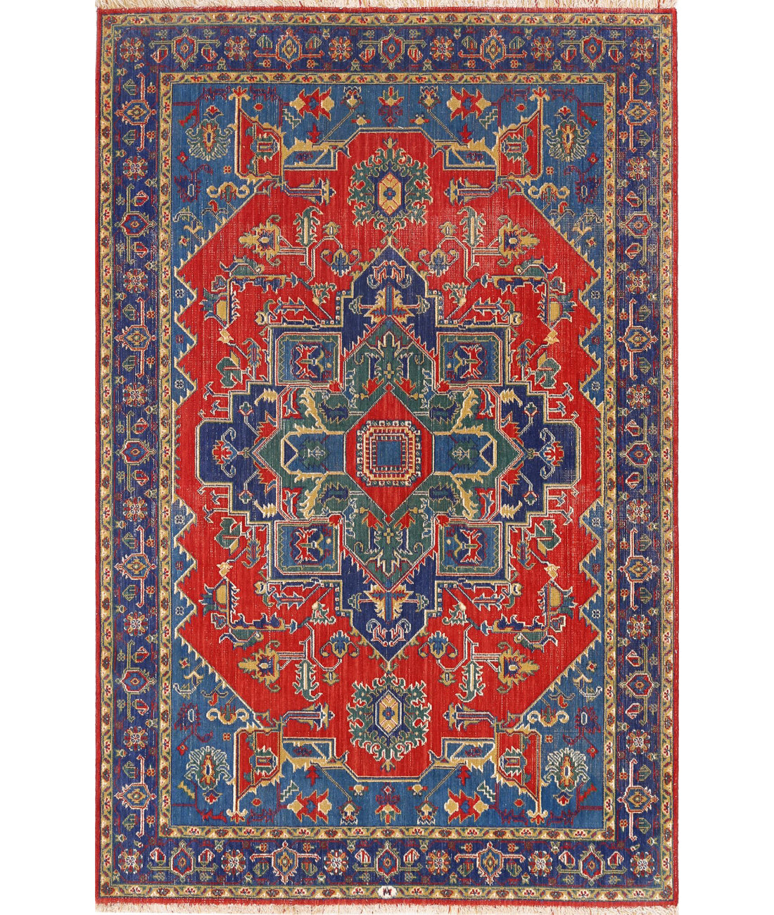 Gulshan Wool & Bamboo Silk Rug - 3'1'' x 6'1''