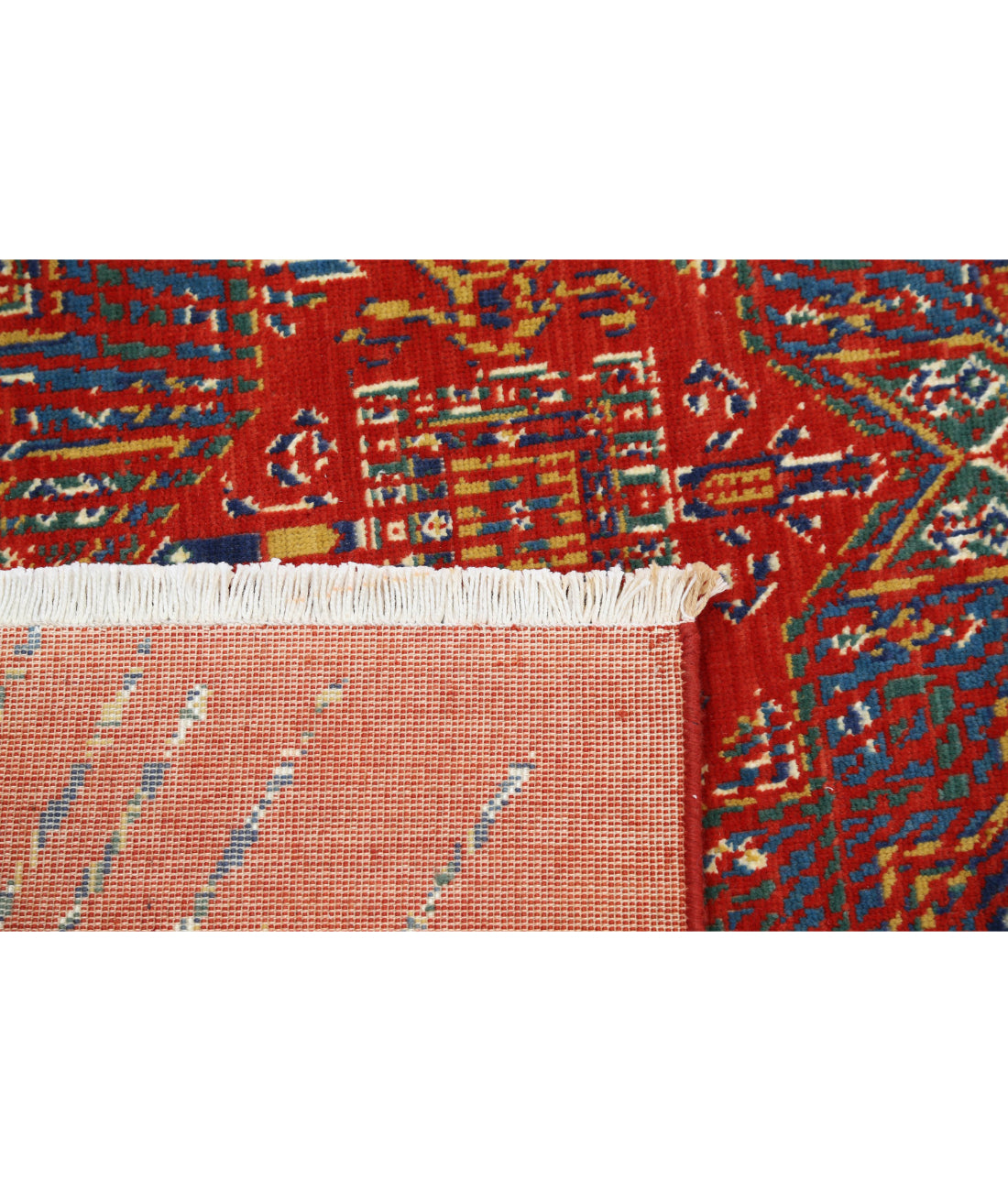 Gulshan Wool & Bamboo Silk Rug - 4'0'' x 5'9''