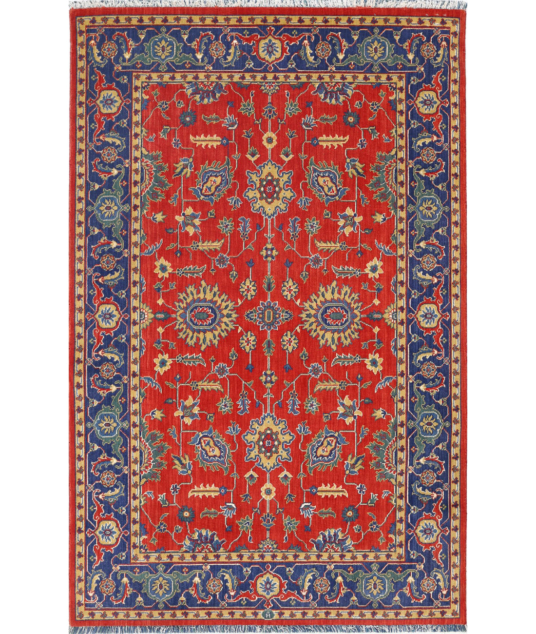 Gulshan Wool &amp; Bamboo Silk Rug - 3&#39;10&#39;&#39; x 6&#39;0&#39;&#39;