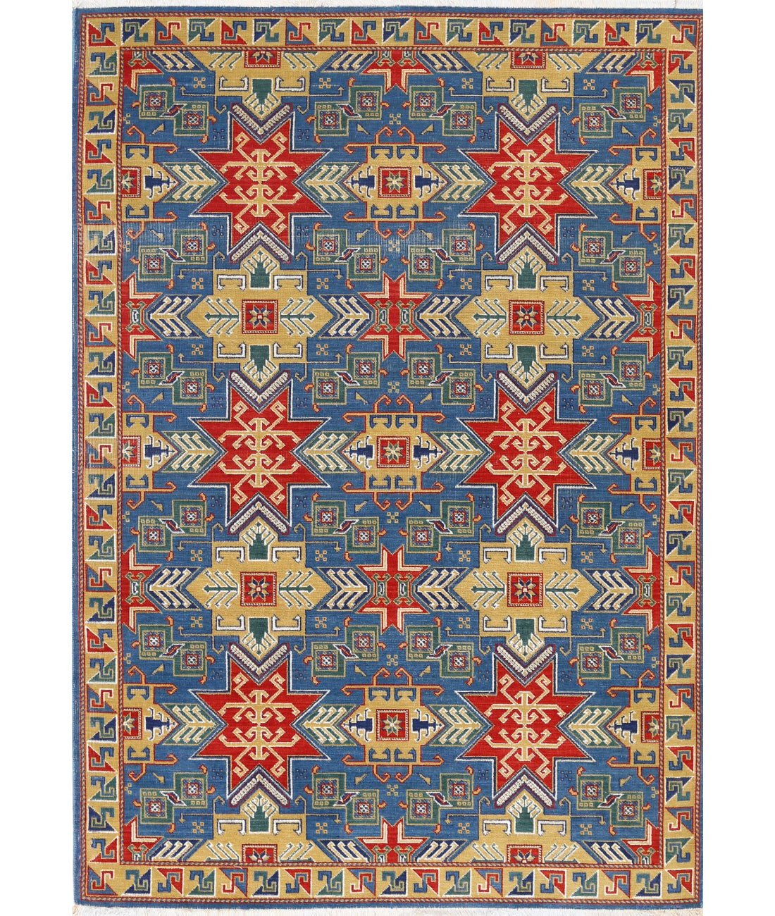 Gulshan Wool & Bamboo Silk Rug - 4'0'' x 5'9''