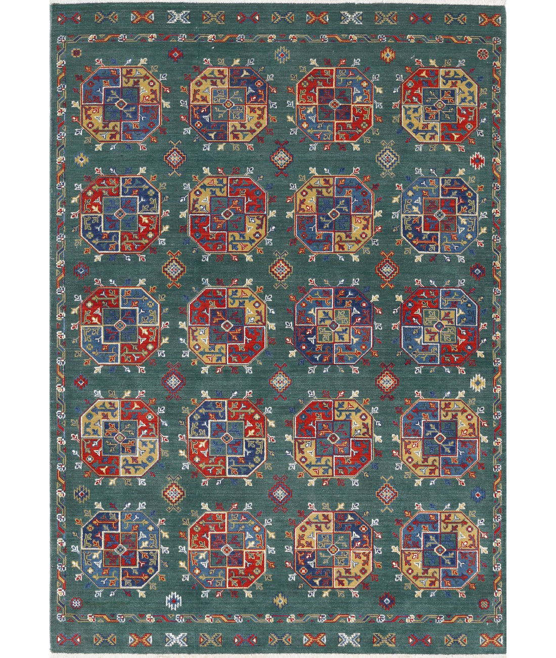 Gulshan Wool &amp; Bamboo Silk Rug - 4&#39;0&#39;&#39; x 5&#39;10&#39;&#39;