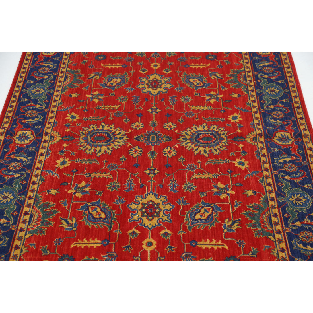 Alfombra Gulshan de lana y seda de bambú - 3'10'' x 6'0''