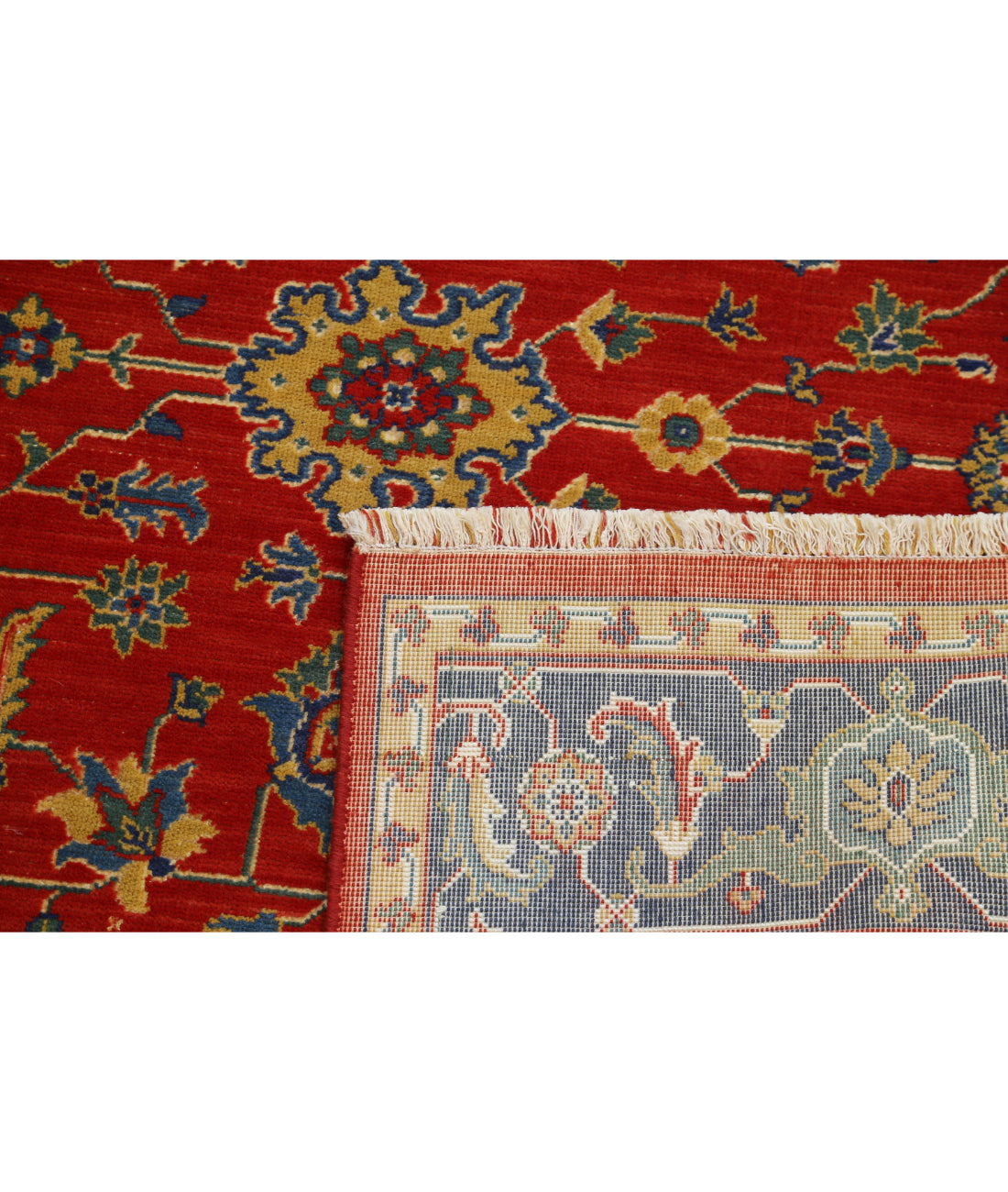 Alfombra Gulshan de lana y seda de bambú - 3'10'' x 6'0''