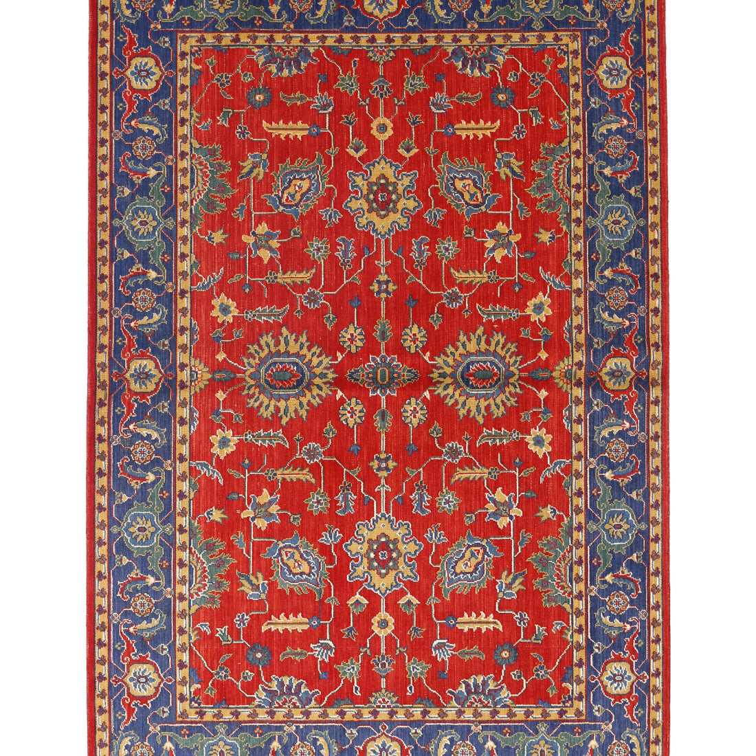 Alfombra Gulshan de lana y seda de bambú - 3'10'' x 6'0''