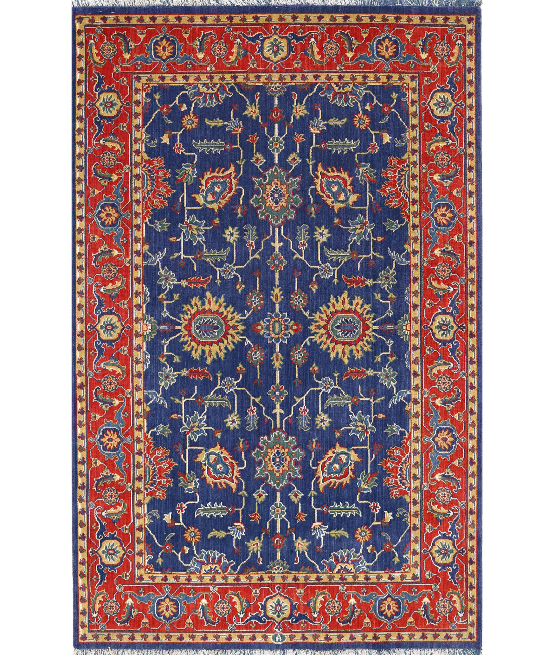 Gulshan Wool & Bamboo Silk Rug - 3'10'' x 6'1''