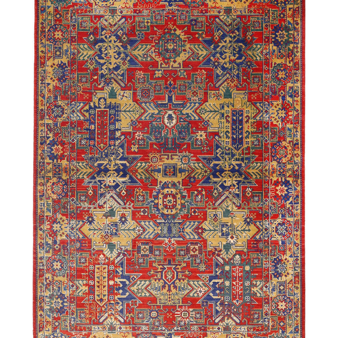 Alfombra Gulshan de lana y seda de bambú - 3'11'' x 5'9''