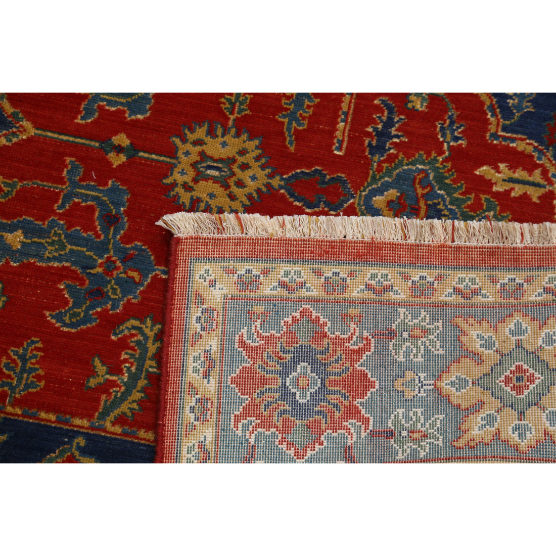 Alfombra Gulshan de lana y seda de bambú - 3'10'' x 6'0''