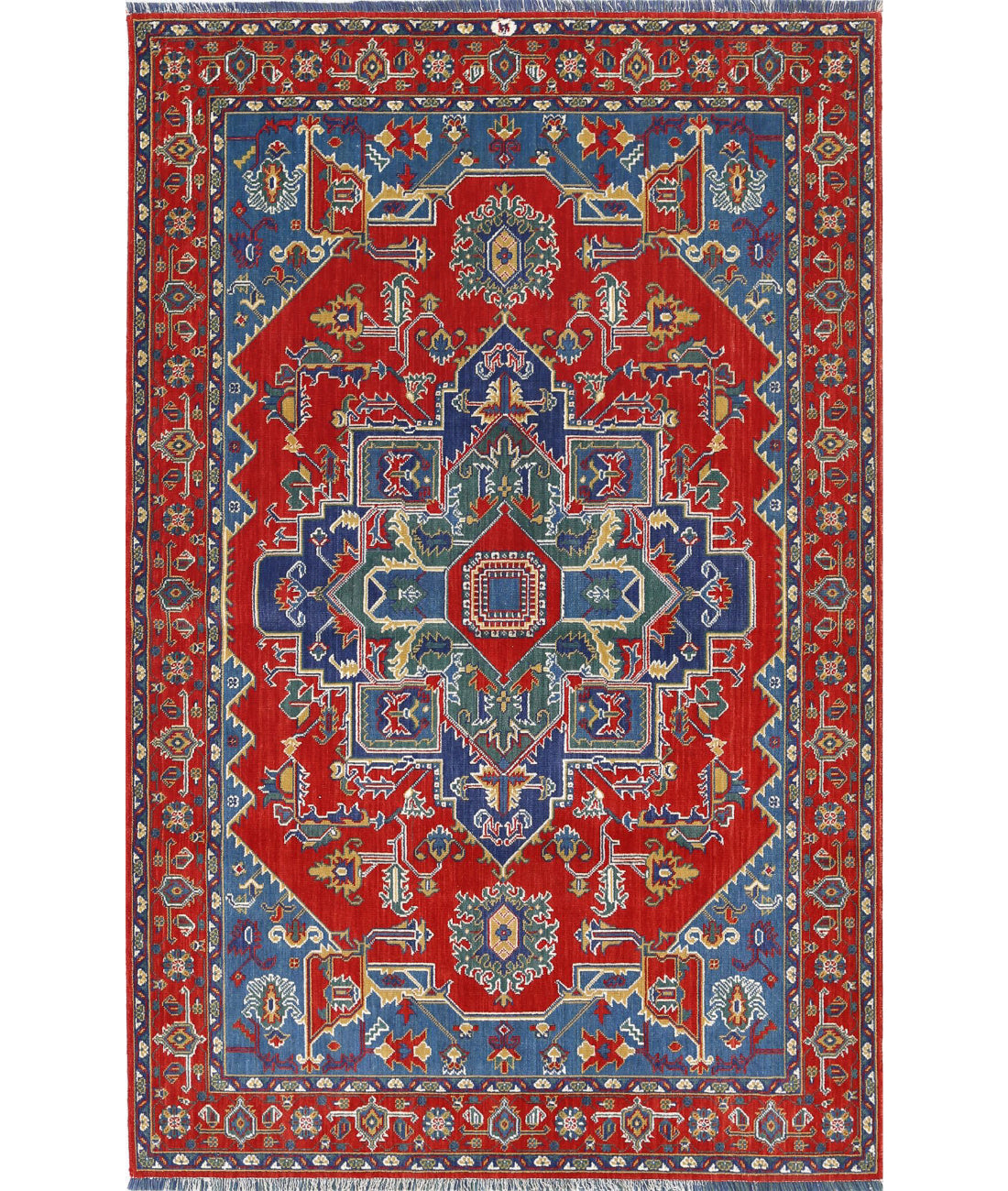 Gulshan Wool &amp; Bamboo Silk Rug - 3&#39;10&#39;&#39; x 6&#39;0&#39;&#39;