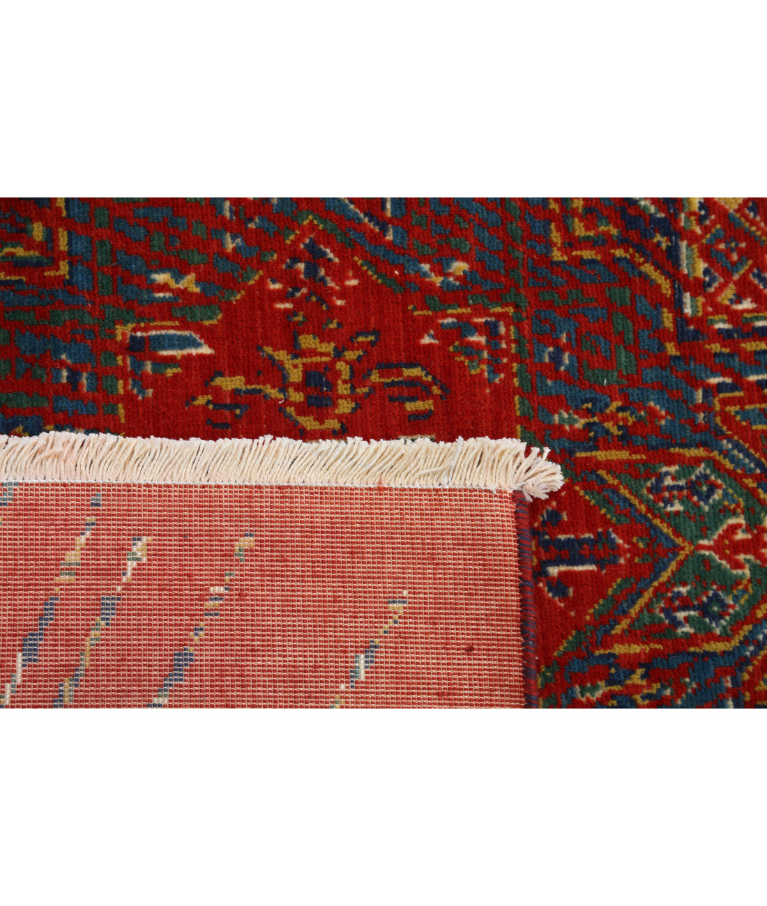 Gulshan Wool & Bamboo Silk Rug - 4'0'' x 5'9''