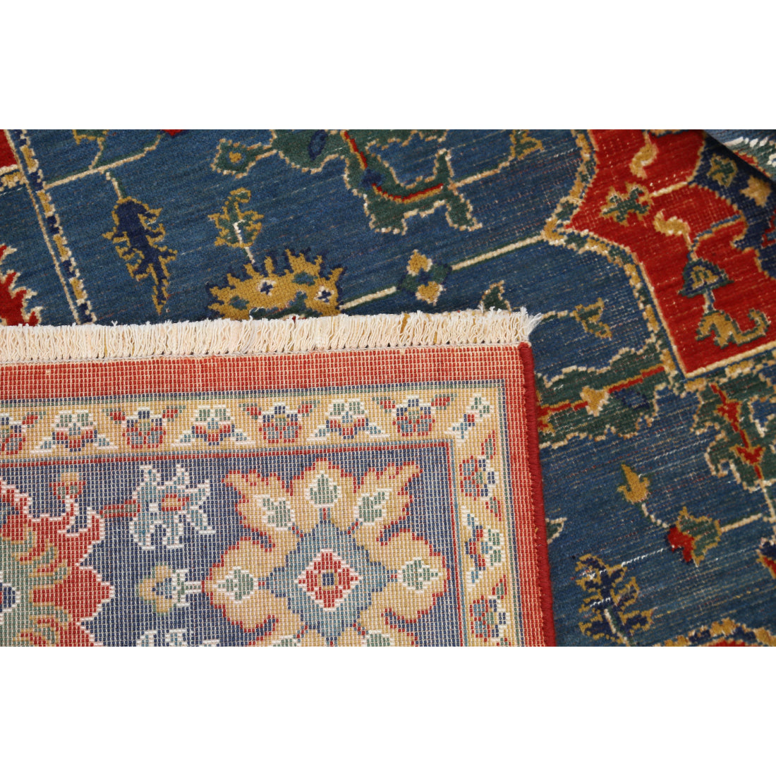 Alfombra Gulshan de lana y seda de bambú - 3'10'' x 6'0''