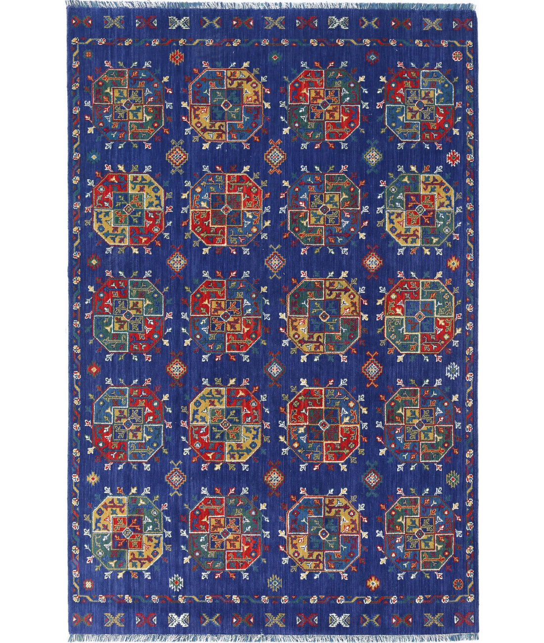 Gulshan Wool & Bamboo Silk Rug - 3'10'' x 6'0''