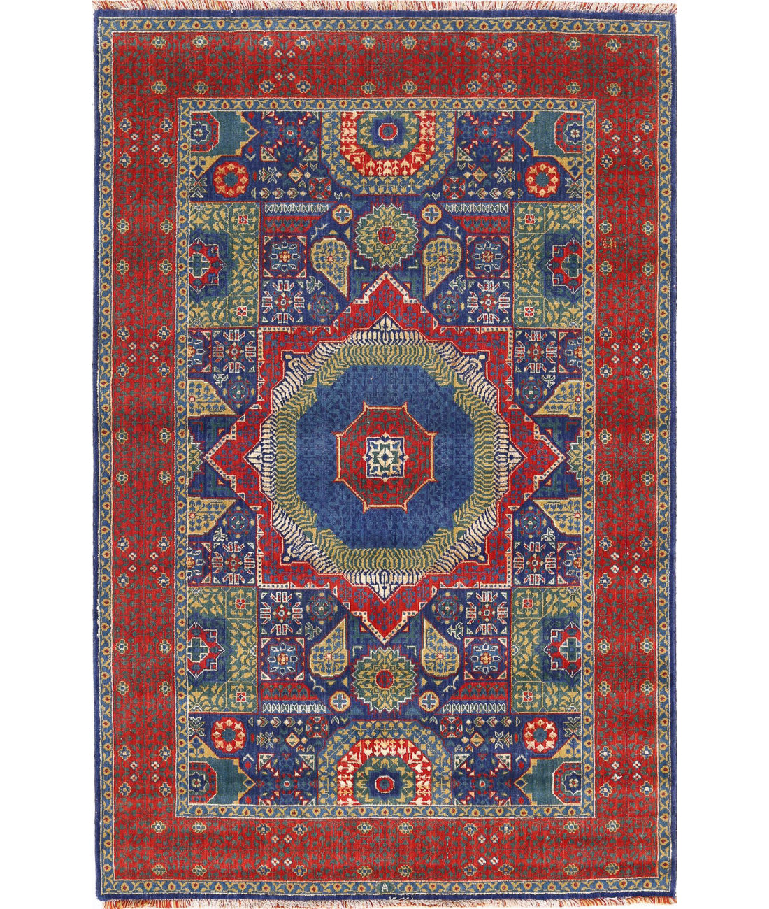 Gulshan Wool &amp; Bamboo Silk Rug - 3&#39;10&#39;&#39; x 6&#39;0&#39;&#39;