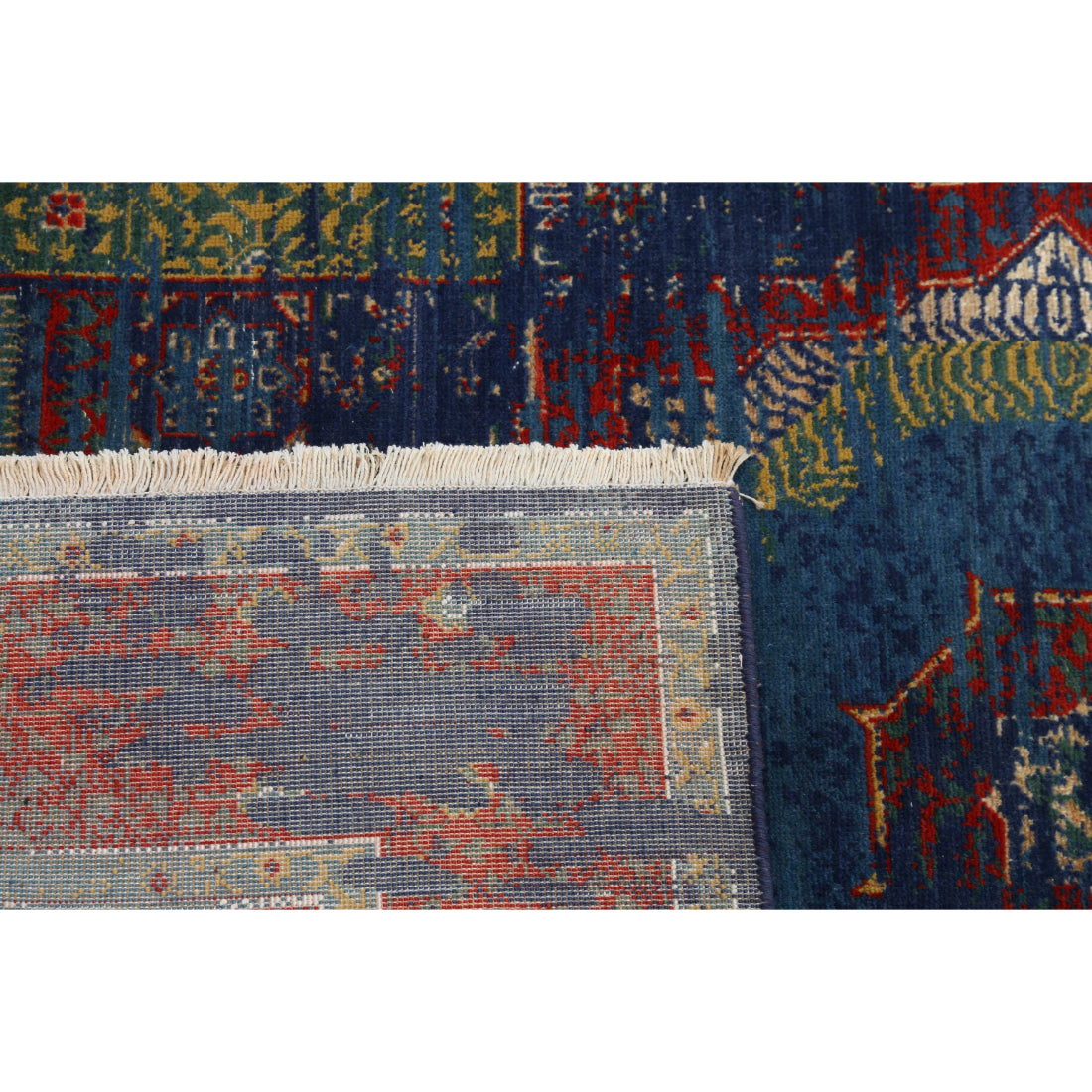 Alfombra Gulshan de lana y seda de bambú - 3'11'' x 5'9''