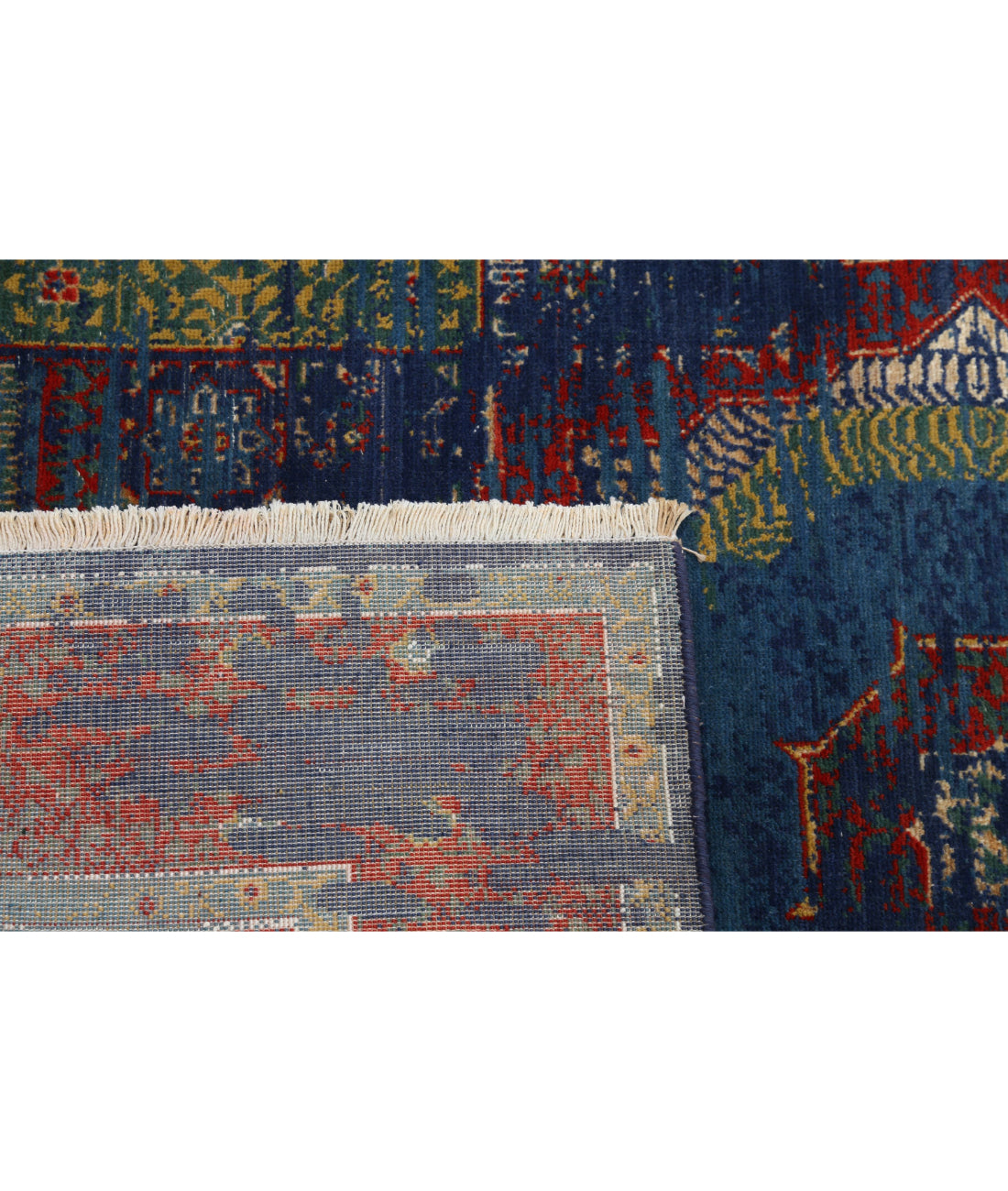 Alfombra Gulshan de lana y seda de bambú - 3'11'' x 5'9''
