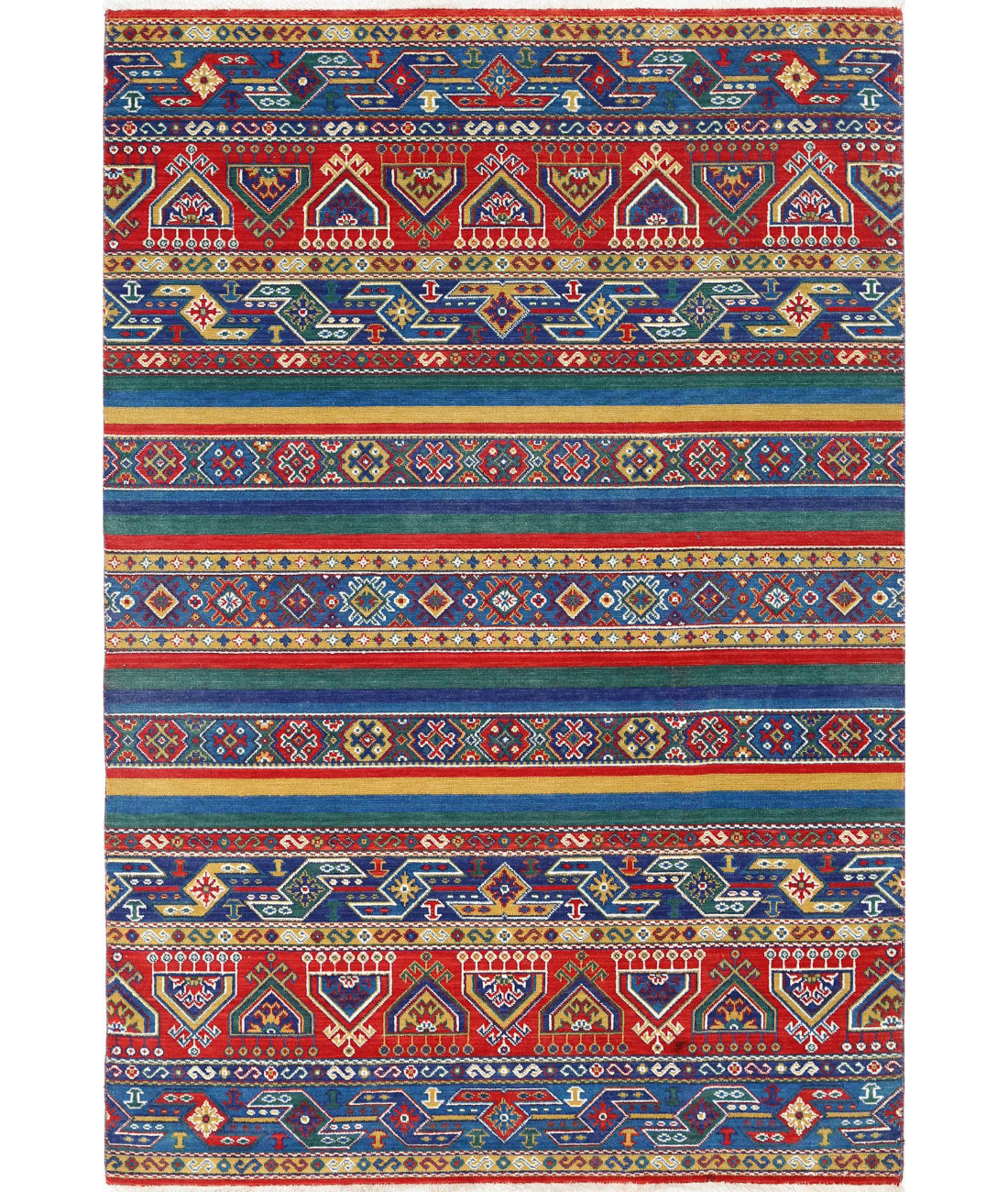 Gulshan Wool &amp; Bamboo Silk Rug - 4&#39;0&#39;&#39; x 5&#39;10&#39;&#39;