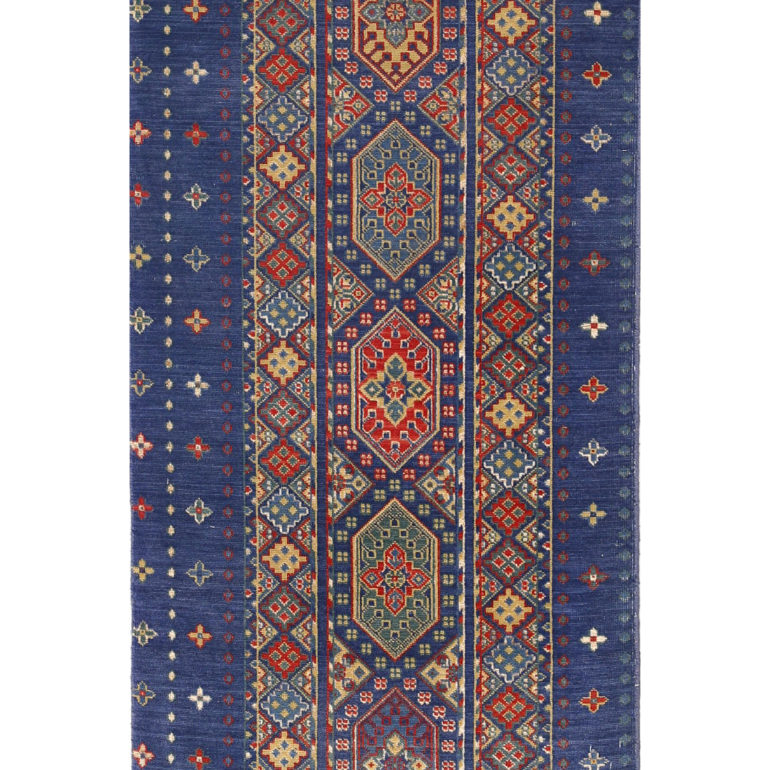 Alfombra Gulshan de lana y seda de bambú - 2'2'' x 3'9''