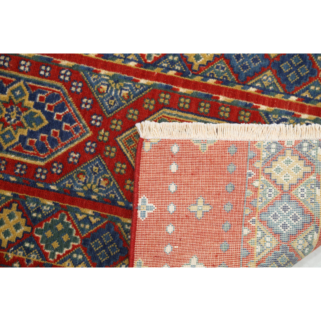 Alfombra Gulshan de lana y seda de bambú - 2'1'' x 3'10''