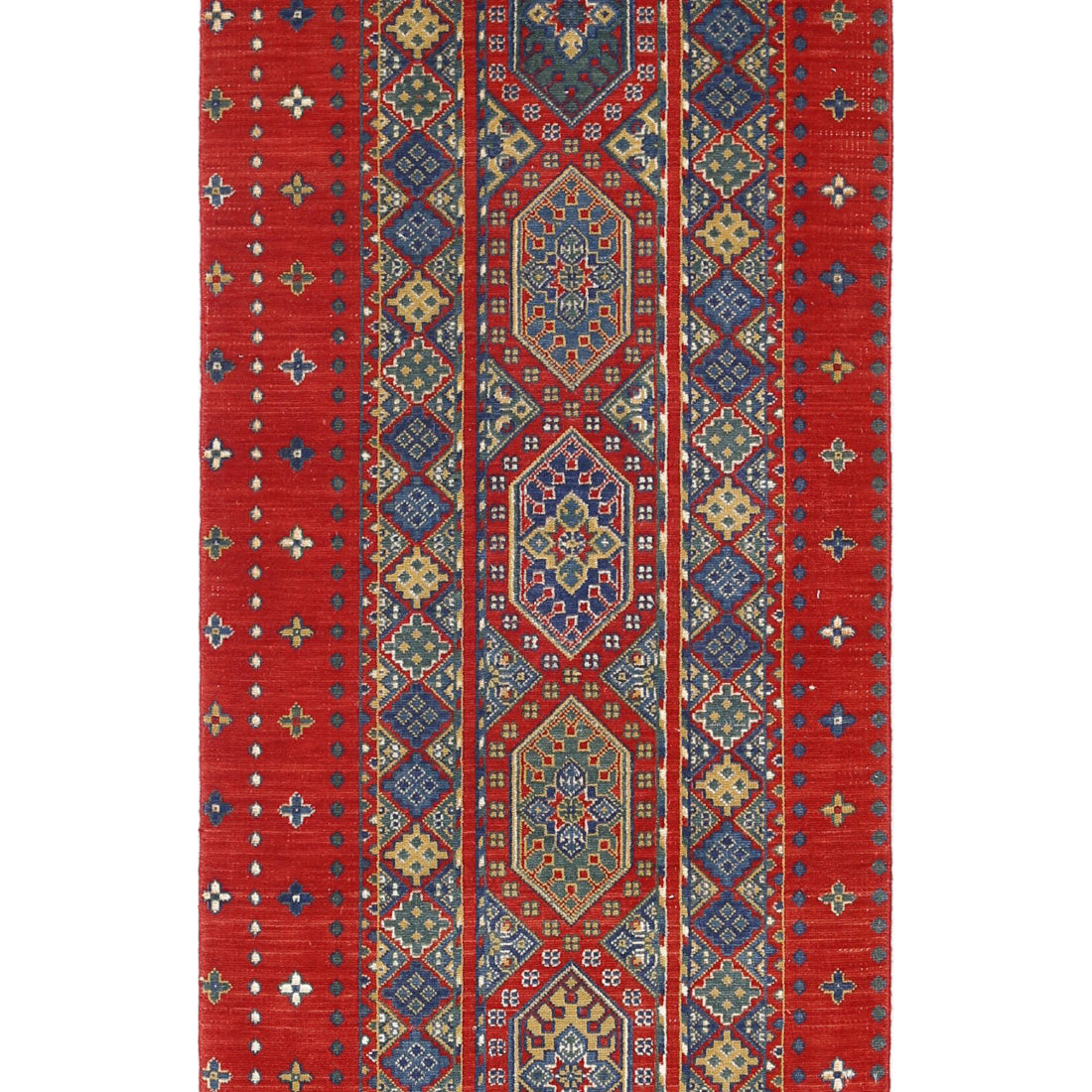 Alfombra Gulshan de lana y seda de bambú - 2'1'' x 3'10''