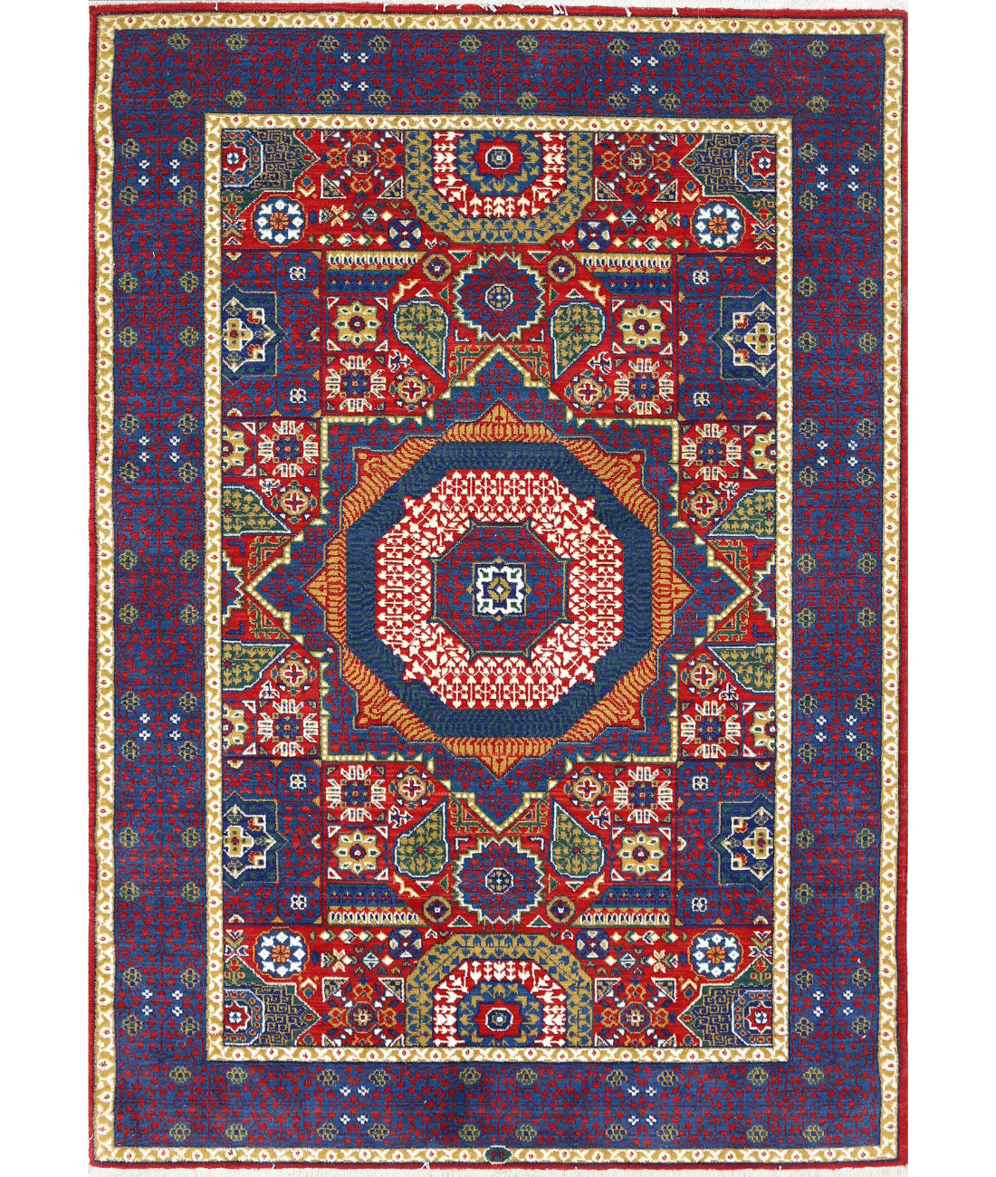 Gulshan Wool &amp; Bamboo Silk Rug - 4&#39;0&#39;&#39; x 5&#39;10&#39;&#39;